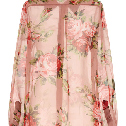 Dolce & Gabbana Multicolor Silk Blouse