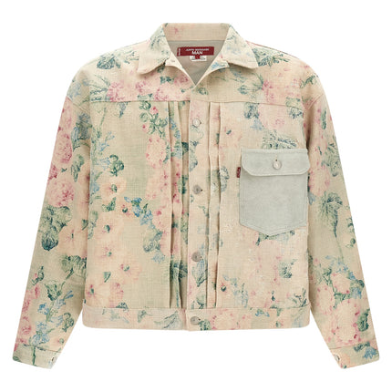 Junya Watanabe Multicolor Rayon Denim Jacket