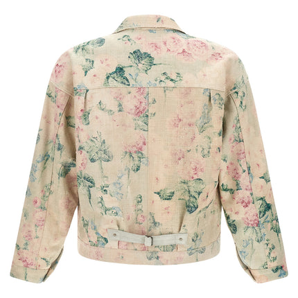 Junya Watanabe Multicolor Rayon Denim Jacket