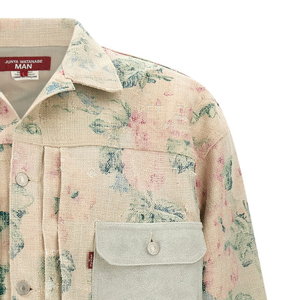 Junya Watanabe Multicolor Rayon Denim Jacket
