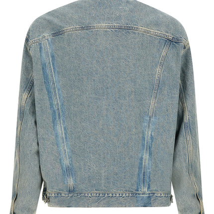Maison Margiela Blue Cotton Denim Jacket