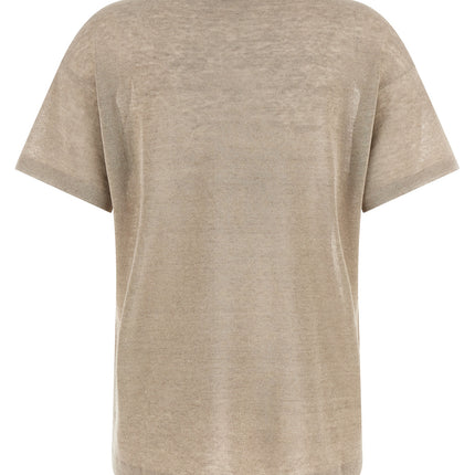 Brunello Cucinelli Beige Linen Cardigan