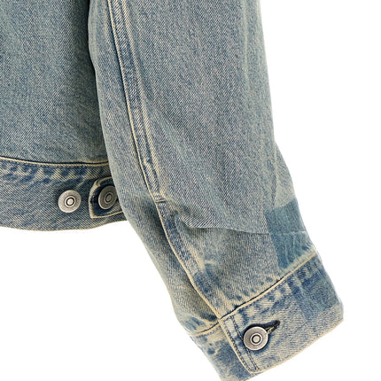 Maison Margiela Blue Cotton Denim Jacket