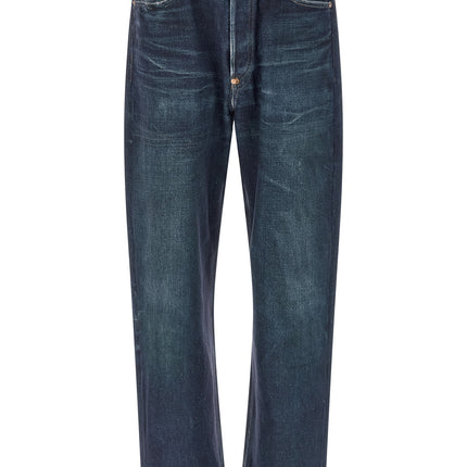 Junya Watanabe Blue Linen Jeans Denim