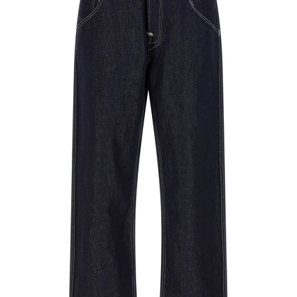 Junya Watanabe Blue Cotton Straight-Leg Jeans