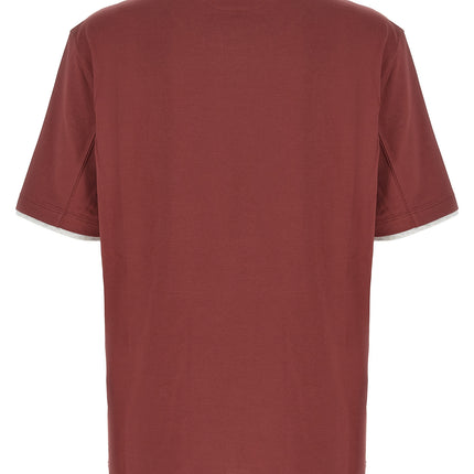 Brunello Cucinelli Multicolor Cotton T-Shirt