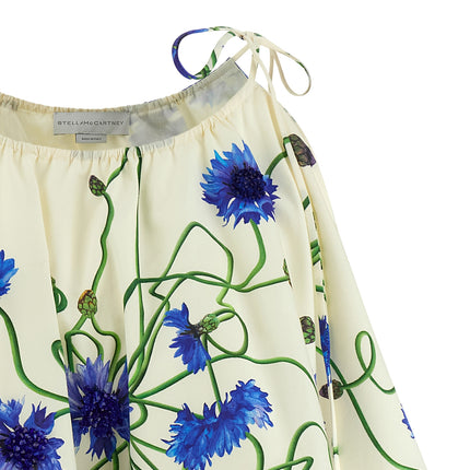 Stella McCartney Blue Cotton Blouse