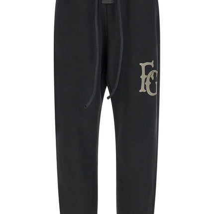 Fear Of God Black Cotton Joggers (Workout Pants)