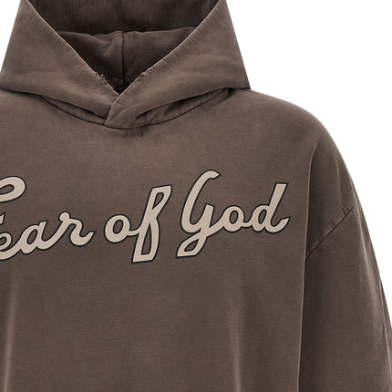Fear Of God Brown Cotton Sweatshirt