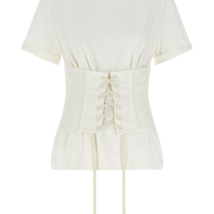 Alexander McQueen White Cotton T-Shirt