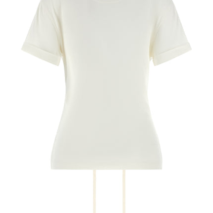 Alexander McQueen White Cotton T-Shirt