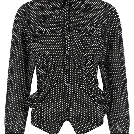 Junya Watanabe Bicolor Polyester Blouse