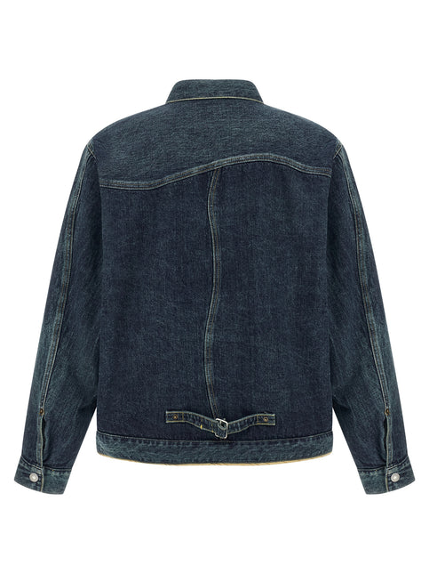 Undercover Blue Cotton Denim Jacket Undercover