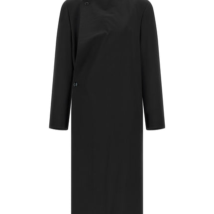 Lemaire Blue Wool Coat