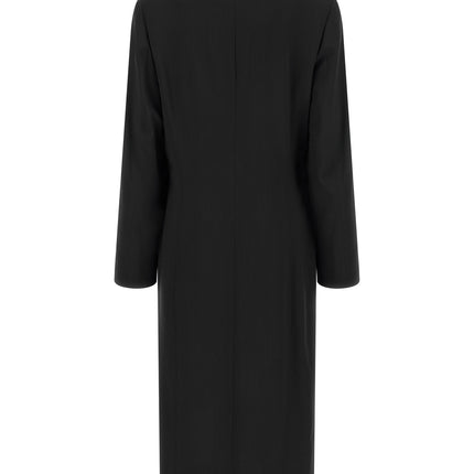 Lemaire Blue Wool Coat