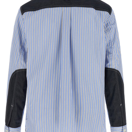 Junya Watanabe Blue Cotton Blouse