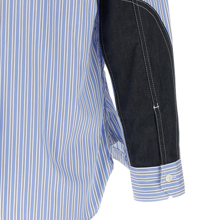 Junya Watanabe Blue Cotton Blouse