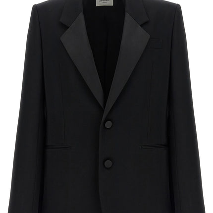 Saint Laurent Black Wool Blazer