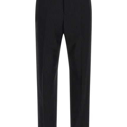 Saint Laurent Black Wool Dress Pants