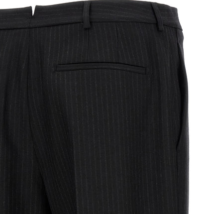 Saint Laurent Black Wool Dress Pants