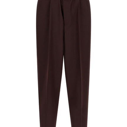 Saint Laurent Purple Wool Casual Pants