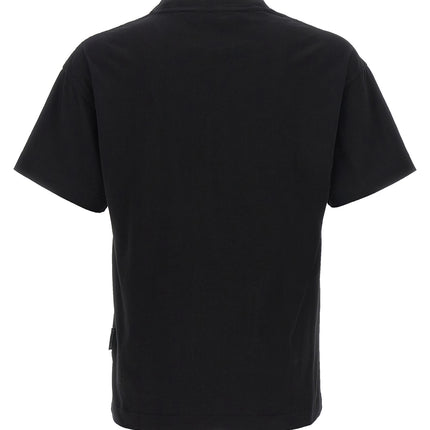Palm Angels Black Cotton T-Shirt