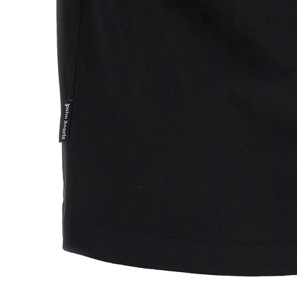 Palm Angels Black Cotton T-Shirt