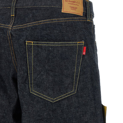 Undercover Blue Cotton Jeans Denim