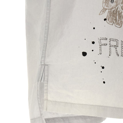 Maison Mihara Yasuhiro Gray Cotton Blouse