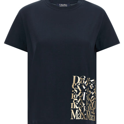 'S Max Mara Blue Cotton T-Shirt