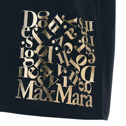'S Max Mara Blue Cotton T-Shirt