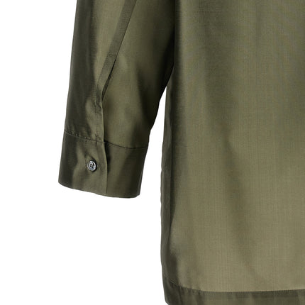 'S Max Mara Bicolor Polyester Blouse