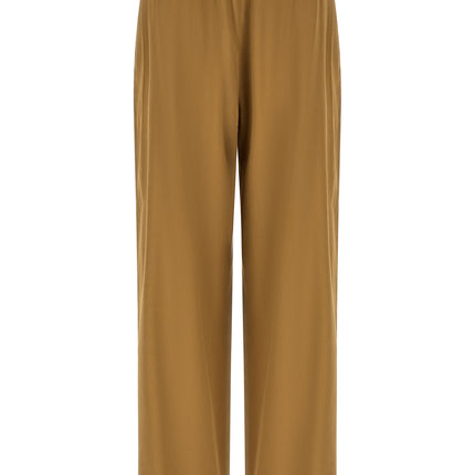 Max Mara Beige Linen Casual Pants