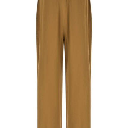 Max Mara Beige Linen Casual Pants