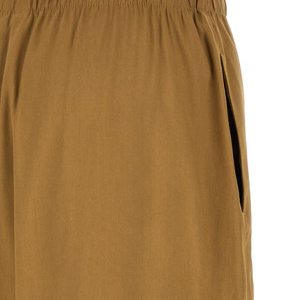 Max Mara Beige Linen Casual Pants