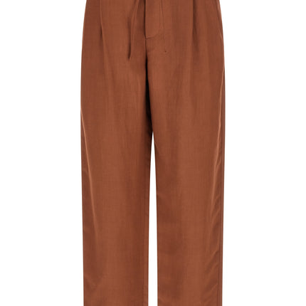 Brunello Cucinelli Multicolor Viscose Casual Pants