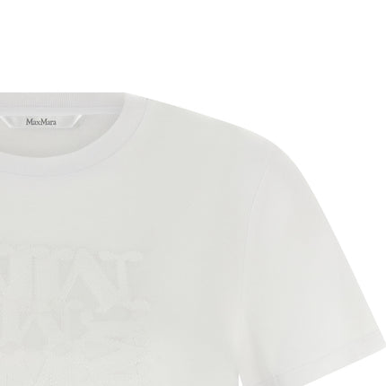Max Mara White Cotton T-Shirt