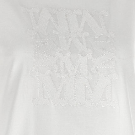 Max Mara White Cotton T-Shirt