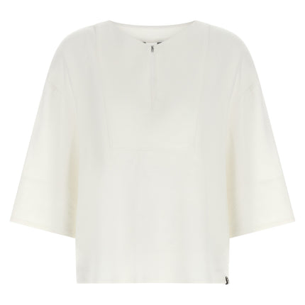 Max Mara White Linen Blouse