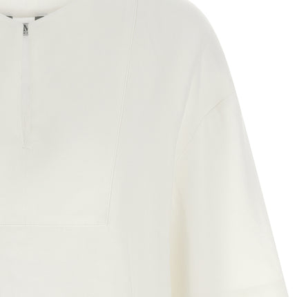 Max Mara White Linen Blouse
