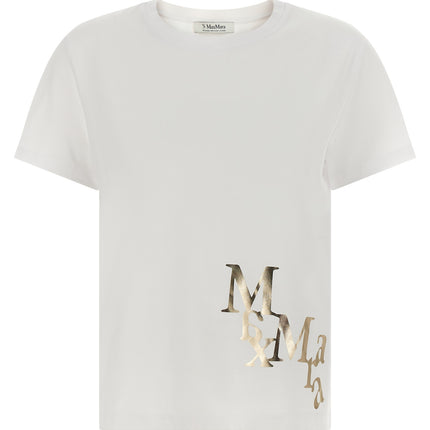 'S Max Mara Gold Cotton T-Shirt