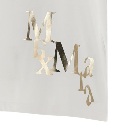 'S Max Mara Gold Cotton T-Shirt