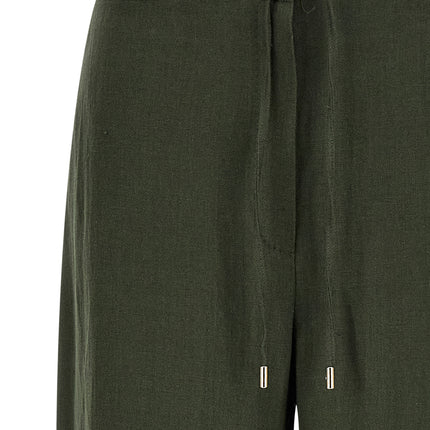 Max Mara Bicolor Linen Casual Pants