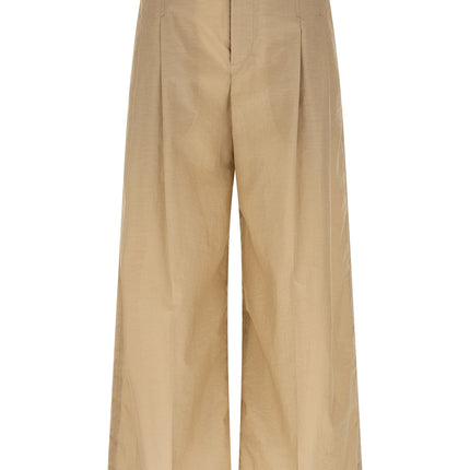 Brunello Cucinelli Beige Cotton Casual Pants