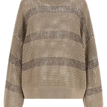 Brunello Cucinelli Gray Cotton Cardigan