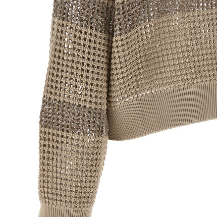 Brunello Cucinelli Gray Cotton Cardigan