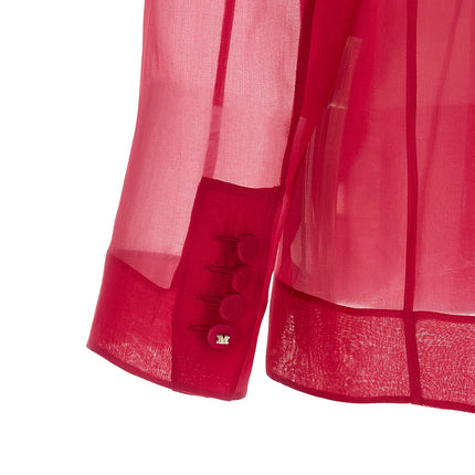 Max Mara Fuchsia Silk Blazer