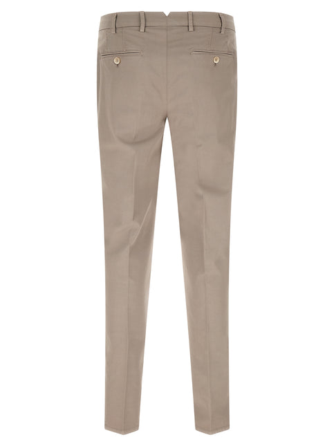 Brunello Cucinelli Beige Cotton Casual Pants
