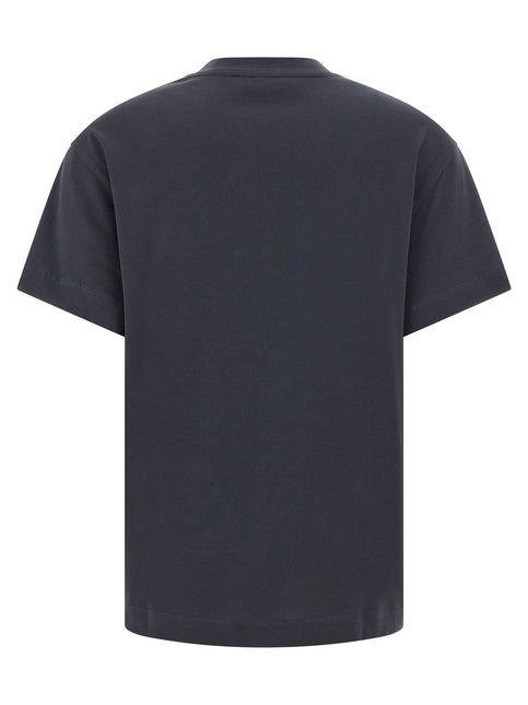 Brunello Cucinelli Blue Cotton T-Shirt