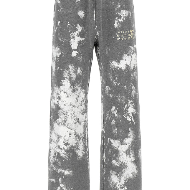 MM6 Maison Margiela Gray Cotton Joggers (Workout Pants)